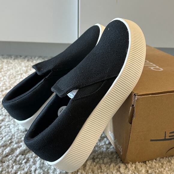 Allbirds Women's Lounger Lift, NaturalBlack, W6.5, NWT - Picture 4 of 7